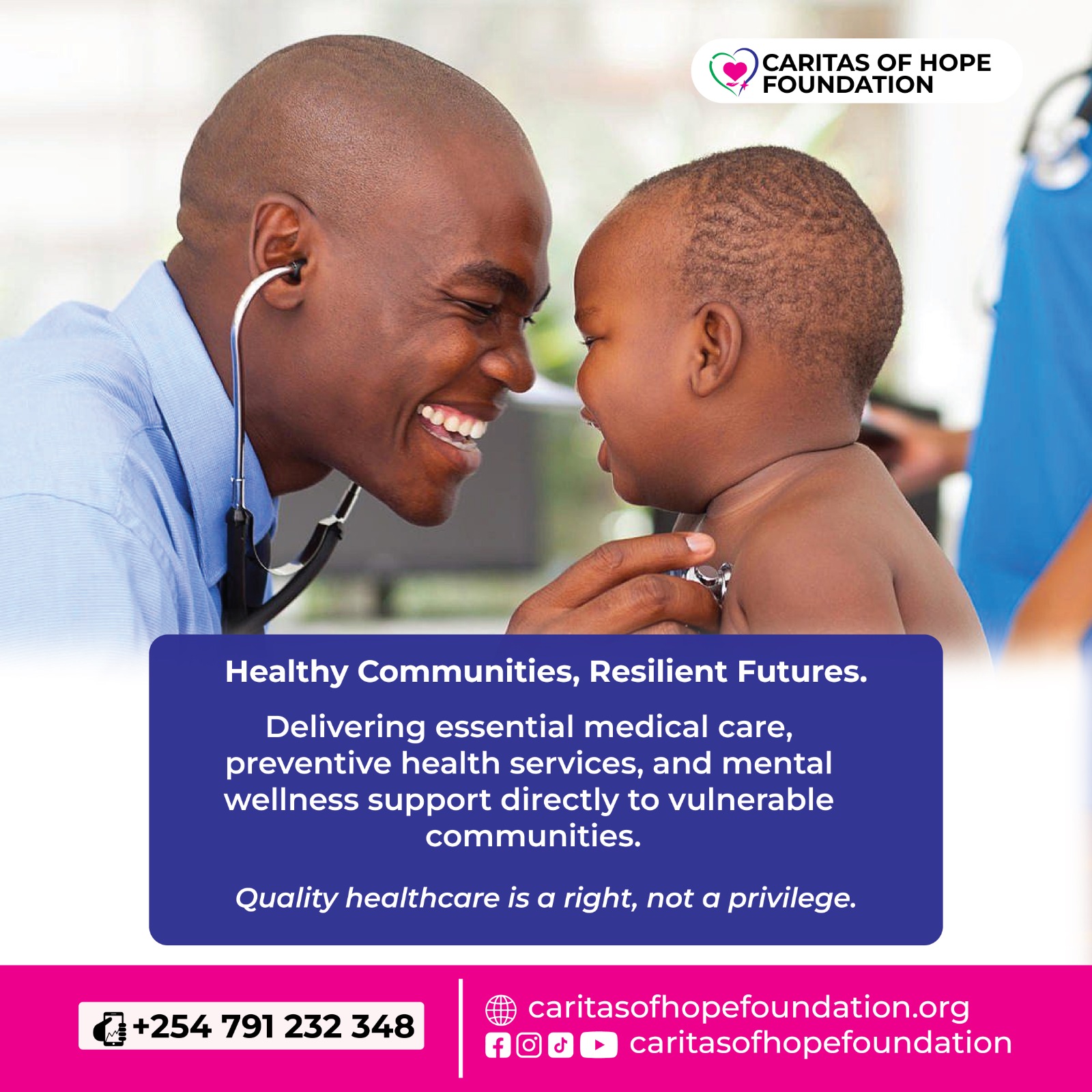Healthy Communities, Resilient Futures: Advancing Accessible Healthcare for Vulnerable Communities